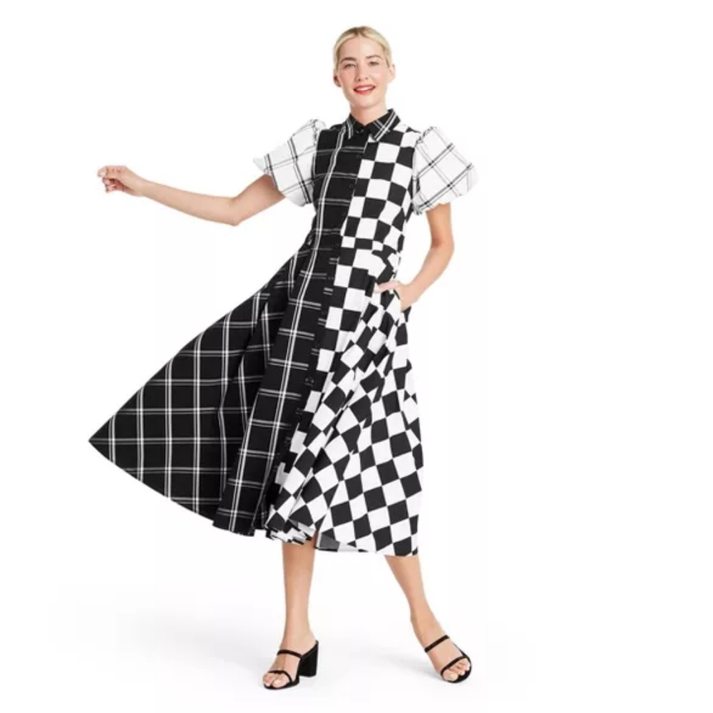 Christopher John Rogers x Target checkerboard